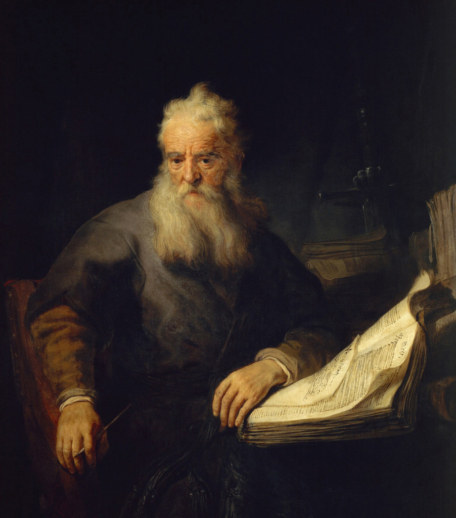 NETHERLANDS - CIRCA 2002:  The apostle Paul, 1635, by Rembrandt (1606-1669), oil on canvas, 135x111 cm. (Photo by DeAgostini/Getty Images); Vienna, Kunsthistorisches Museum (Museum Of Fine Arts). (Photo by DeAgostini/Getty Images)